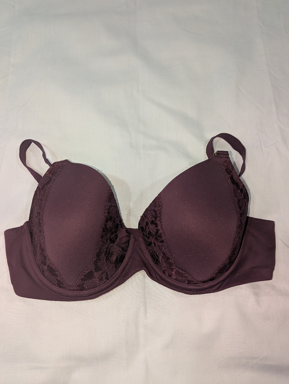 SOMA Embraceable Perfect Full Coverage Bra Underwire Plum 38C